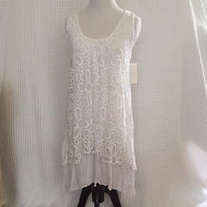 MODA lady white tunic